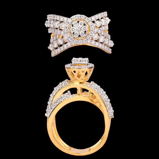 18K Rose Gold Diamond Ring - 1.813ct VVS-VS-IJ