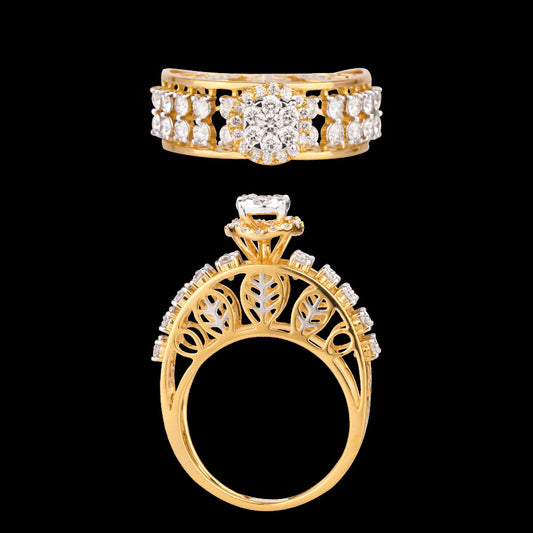 18K Rose Gold Diamond Ring - 1.165ct VVS-VS-GH