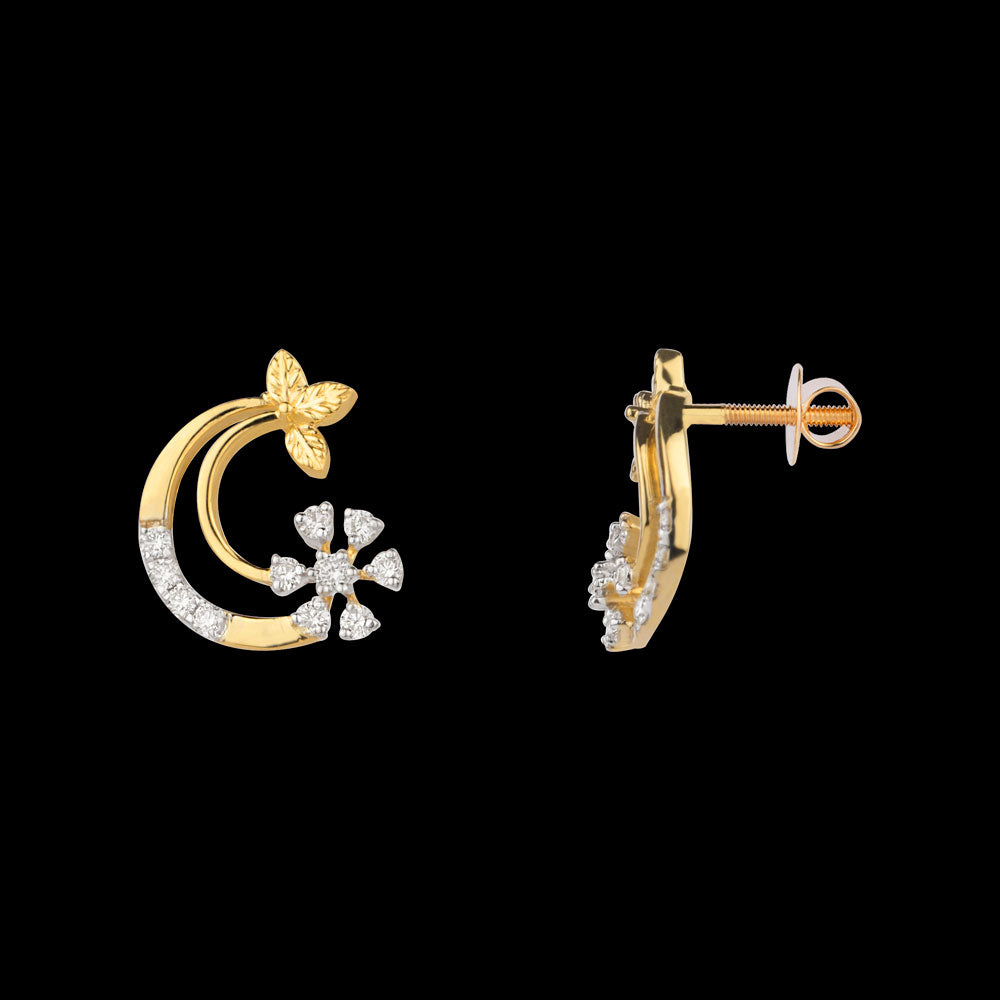 18K Yellow Gold Diamond Jewellery - 0.211ct VVS-VS-GH