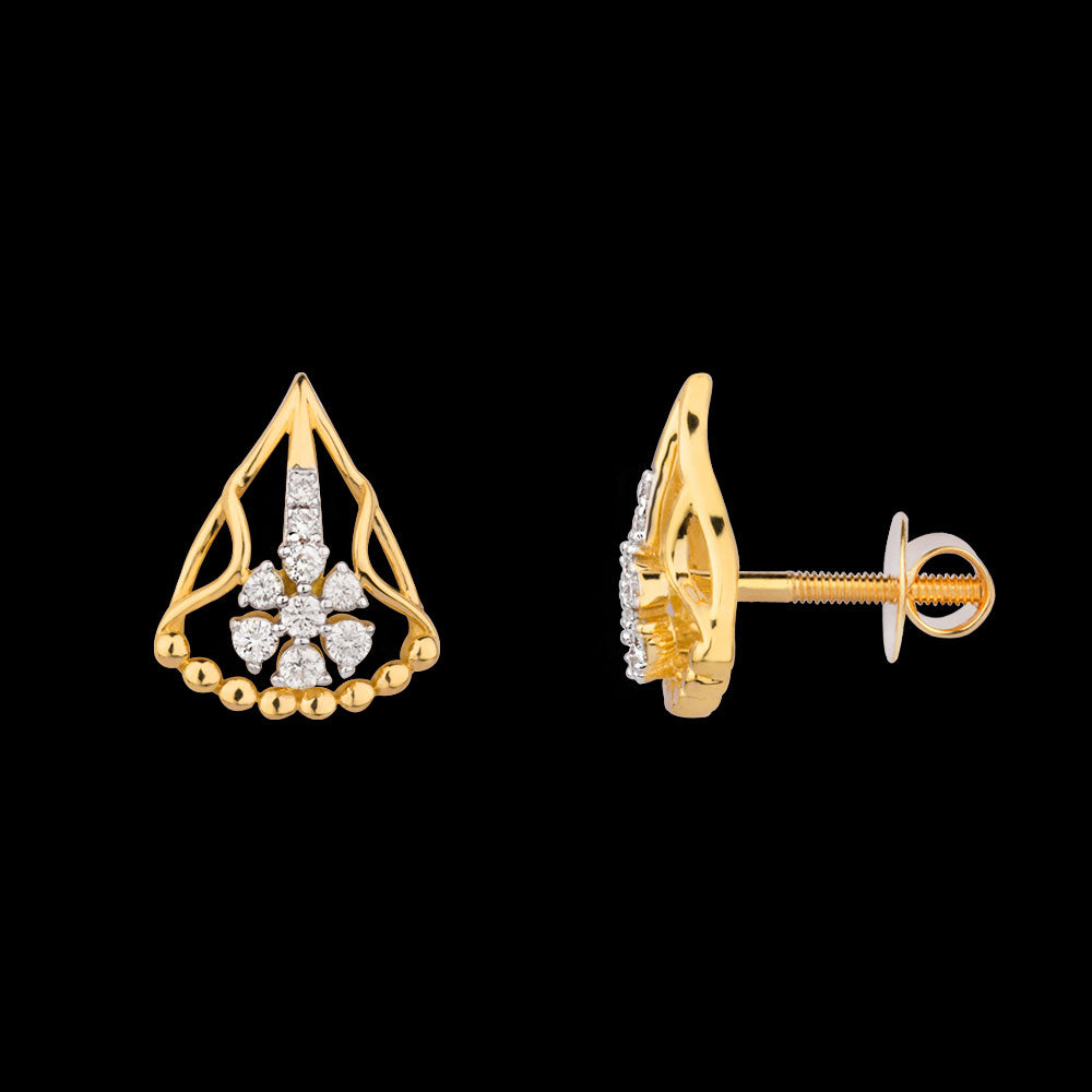 18K Yellow Gold Diamond Jewellery - 0.198ct VVS-VS-GH