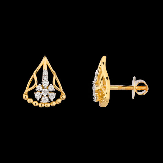 18K Yellow Gold Diamond Jewellery - 0.198ct VVS-VS-GH