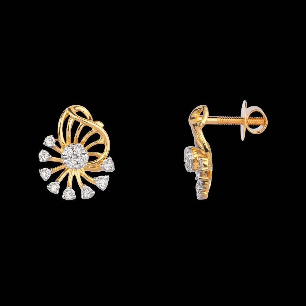 18K Yellow Gold Diamond Jewellery - 0.24ct VVS-VS-GH