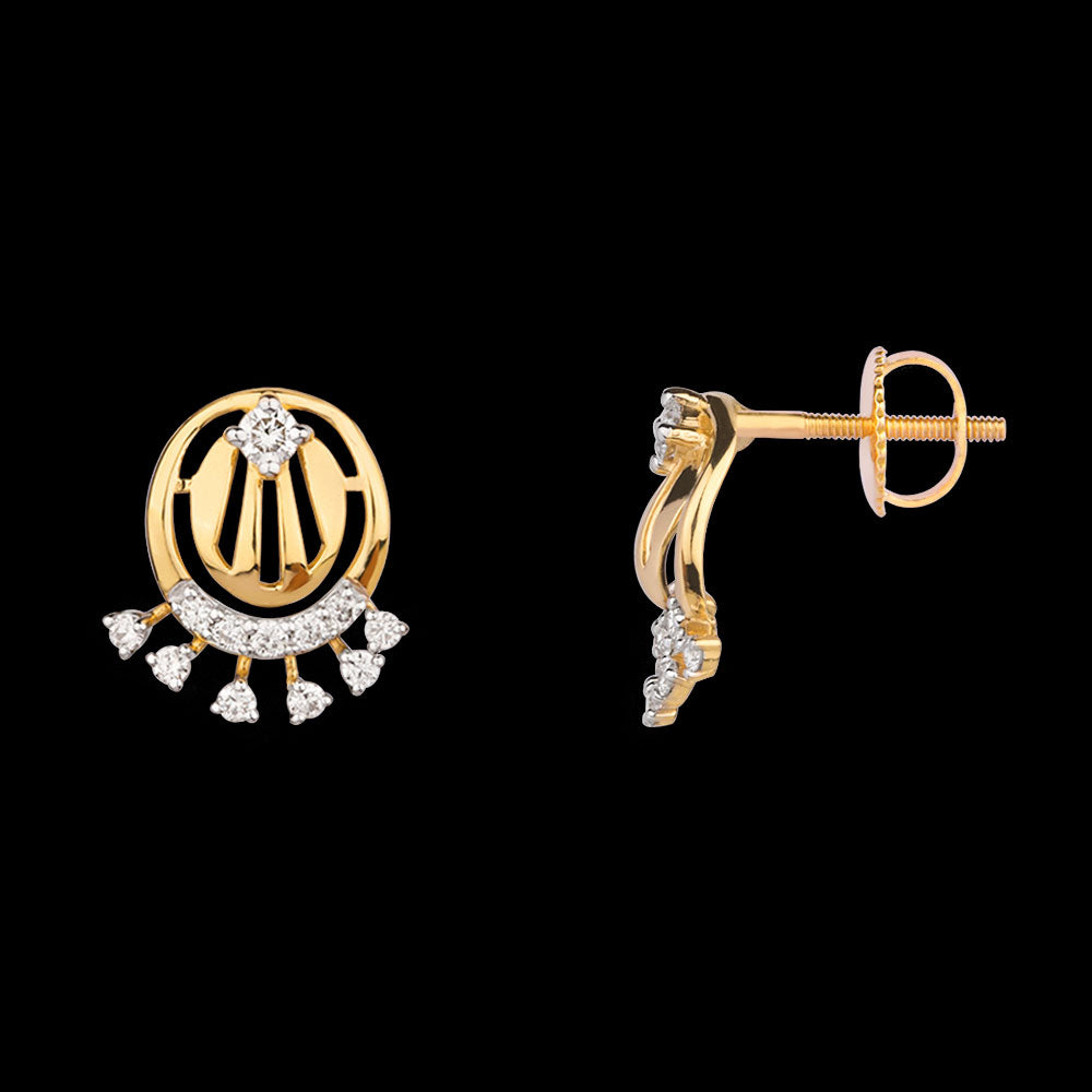 18K Yellow Gold Diamond Jewellery - 0.355ct VVS-VS-GH