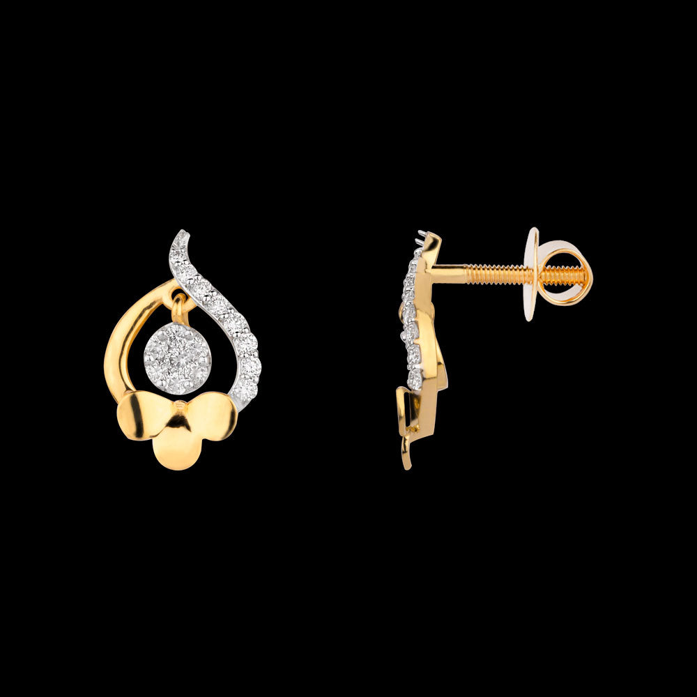 18K Yellow Gold Diamond Jewellery - 0.316ct VVS-VS-GH