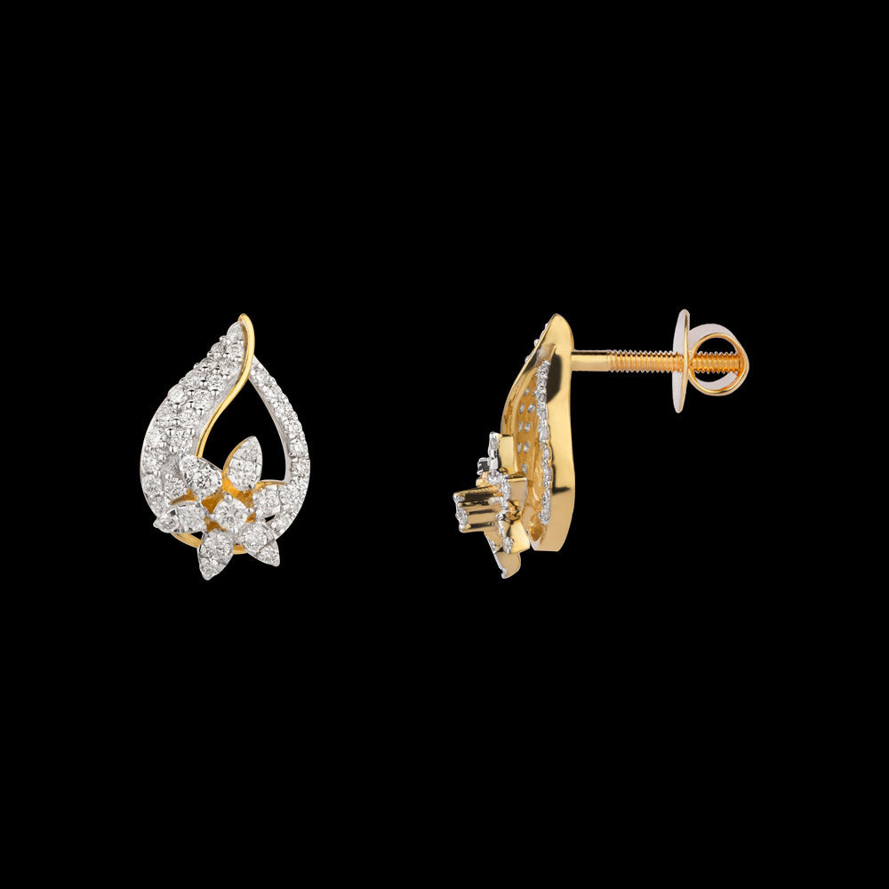 18K Yellow Gold Diamond Jewellery - 0.624ct VVS-VS-GH