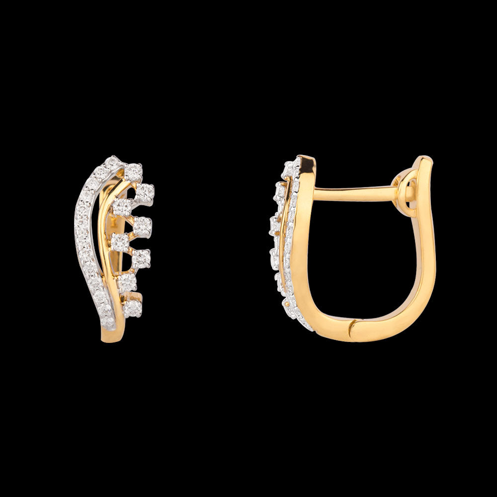18K Yellow Gold Diamond Jewellery - 0.339ct VS-EF
