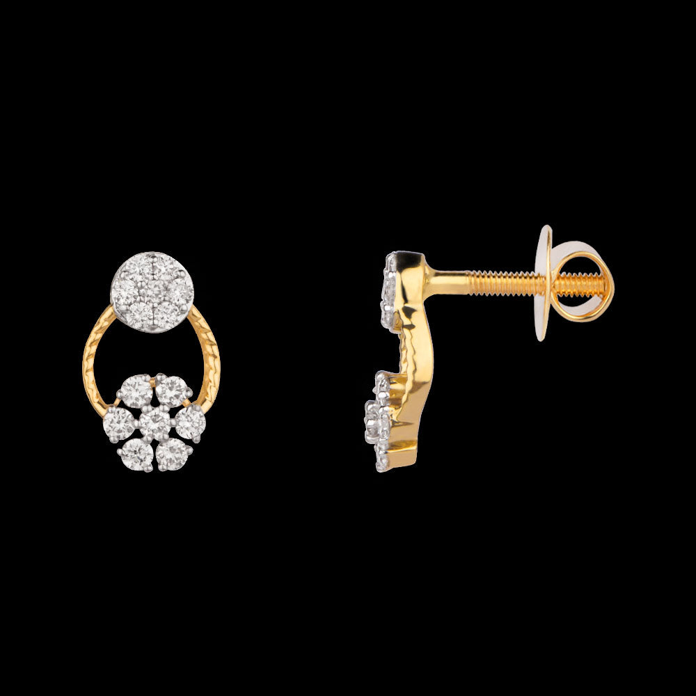 18K Yellow Gold Diamond Jewellery - 0.268ct VVS-VS-GH