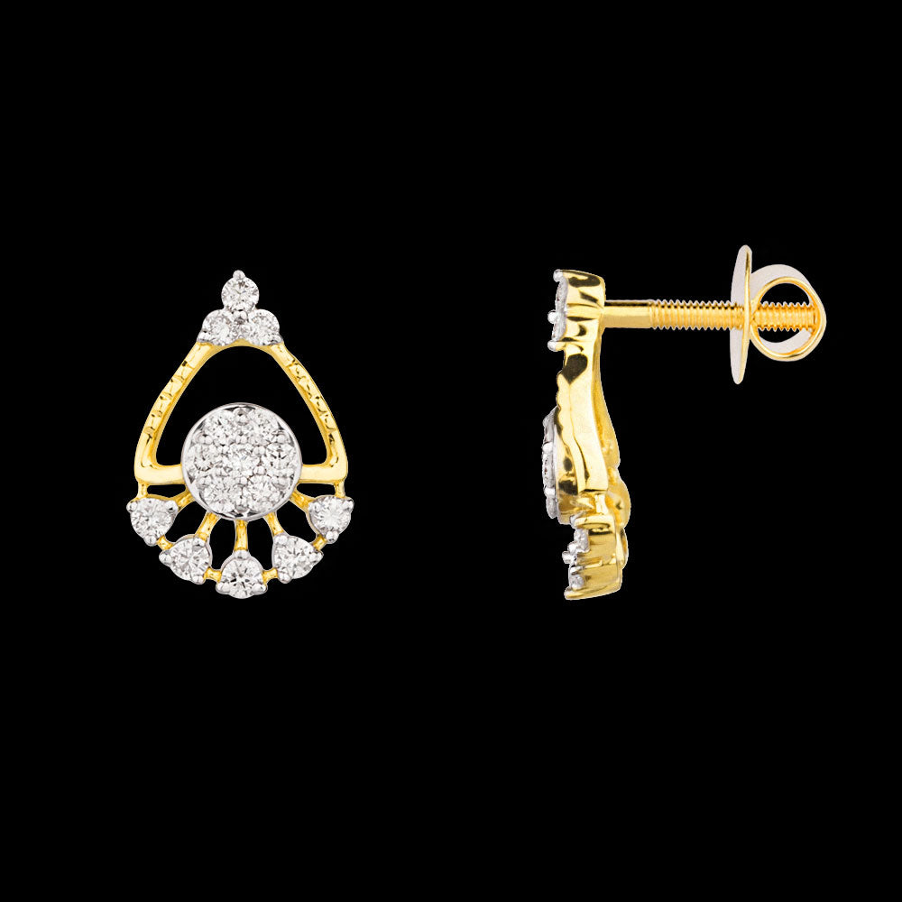 18K Rose Gold Diamond Jewellery - 0.241ct VVS-VS-GH