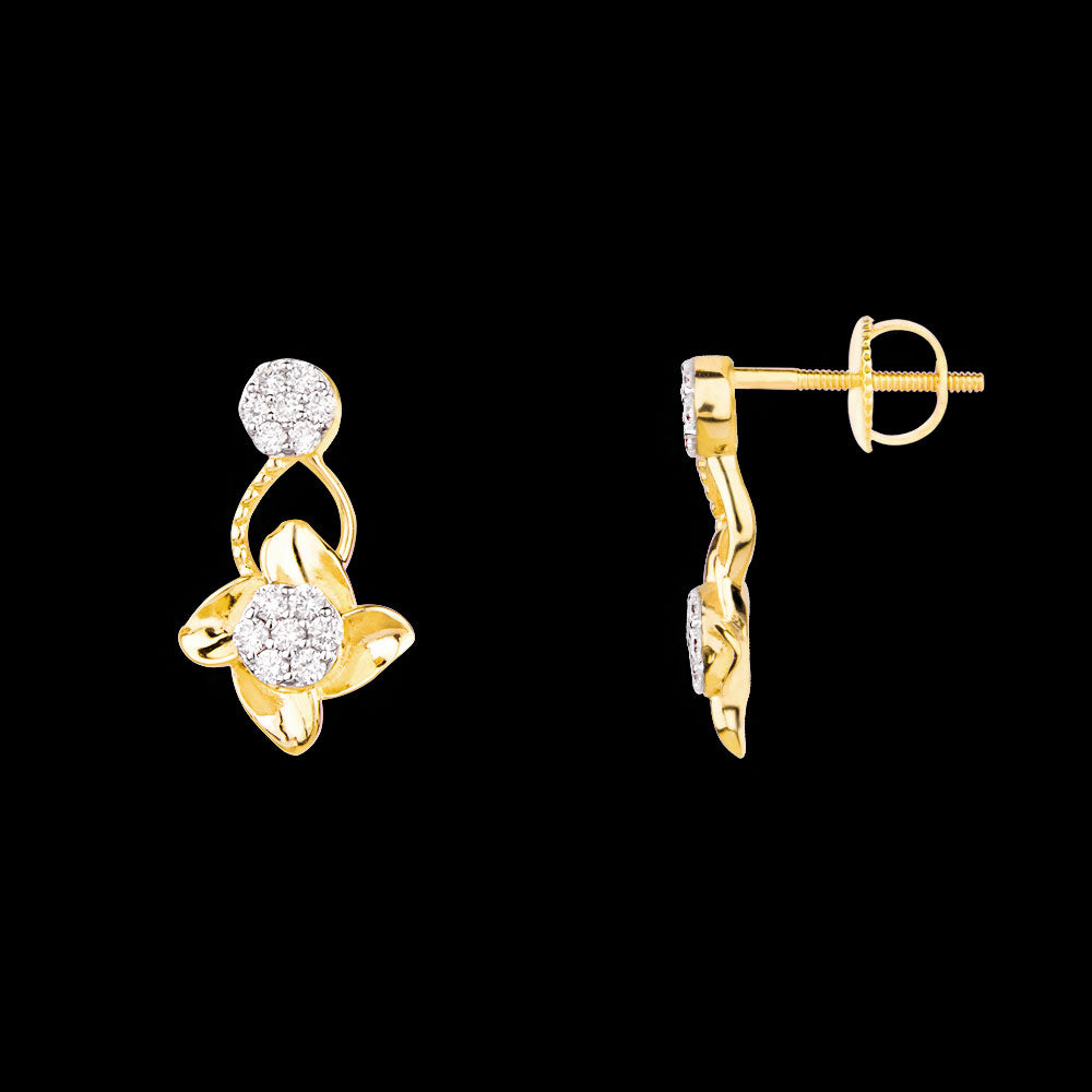 18K Rose Gold Diamond Jewellery - 0.23ct VVS-VS-EF