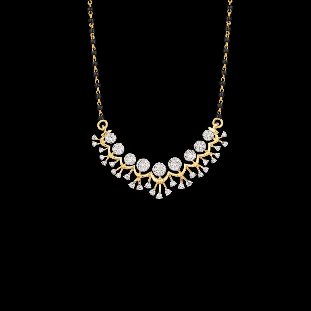 18K Yellow Gold Diamond Tanmaniya - 0.858ct VVS-VS-GH