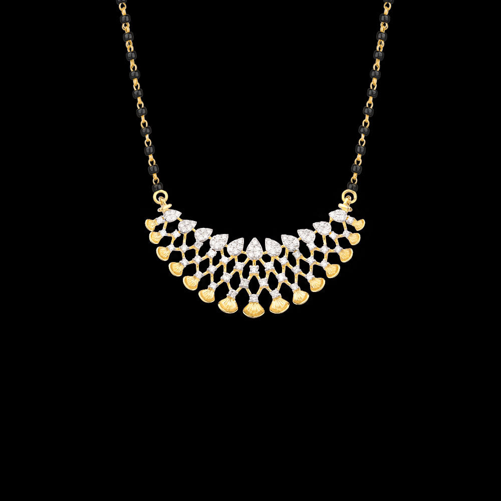 18K Yellow Gold Diamond Tanmaniya - 0.839ct VVS-VS-GH