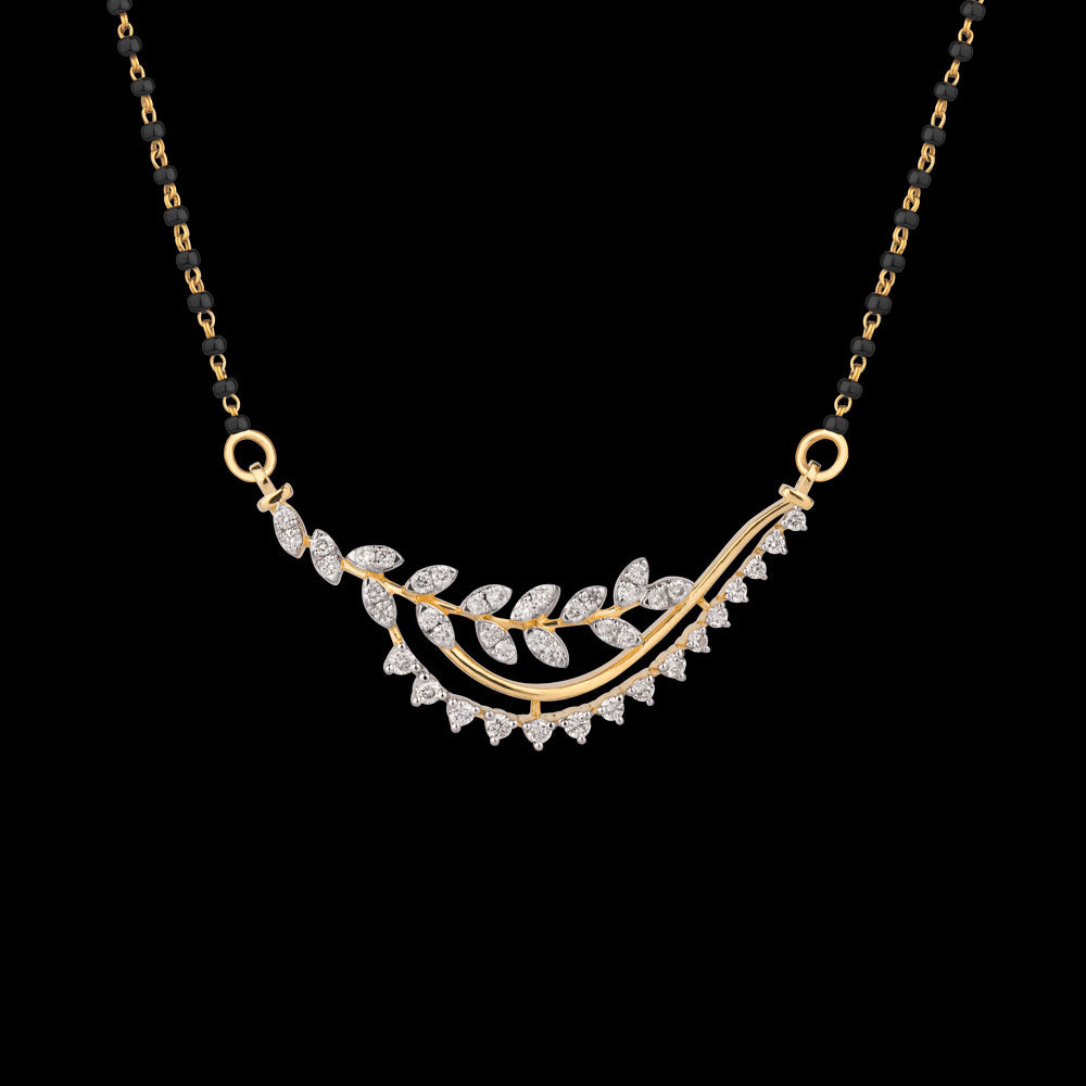18K Yellow Gold Diamond Tanmaniya - 0.483ct VS-SI-GH