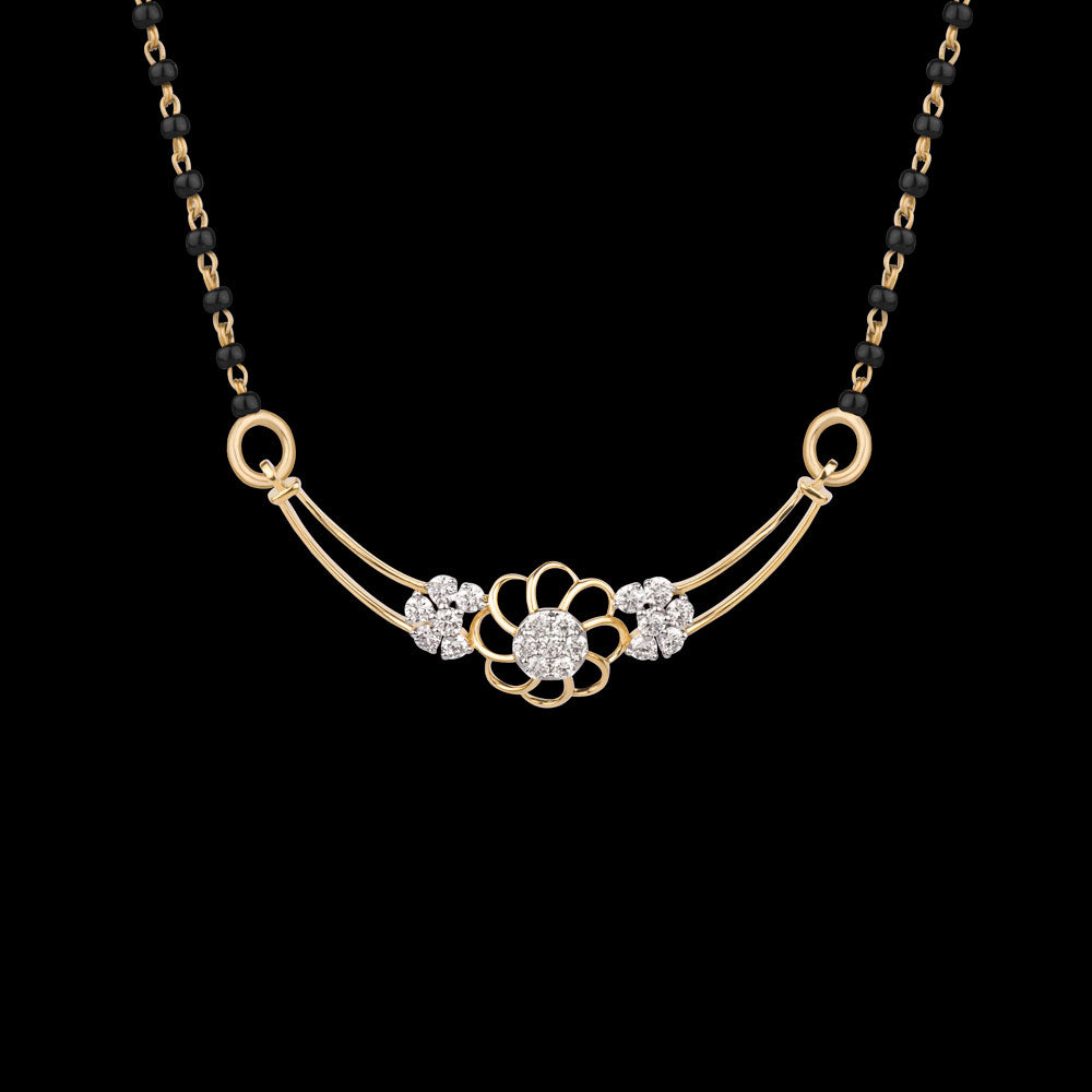 18K Yellow Gold Diamond Tanmaniya - 0.413ct VVS-VS-EF