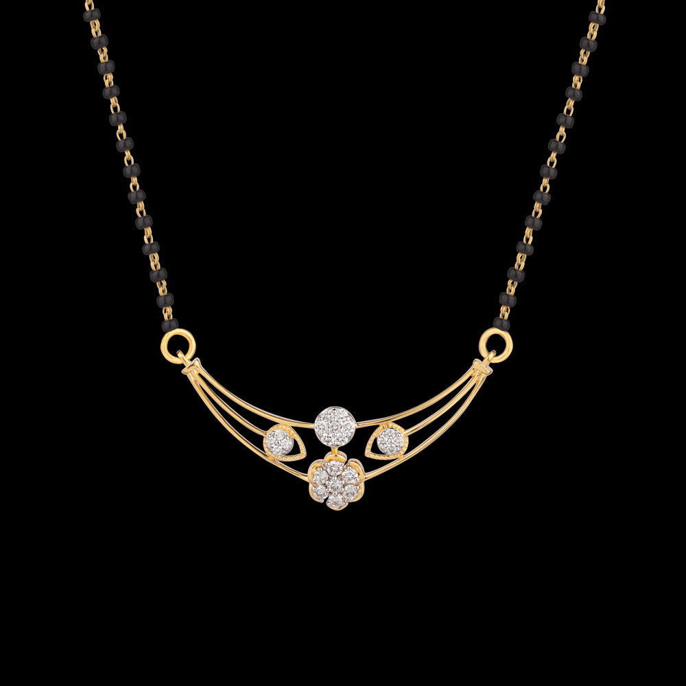 18K Yellow Gold Diamond Tanmaniya - 0.4ct VS-SI-GH