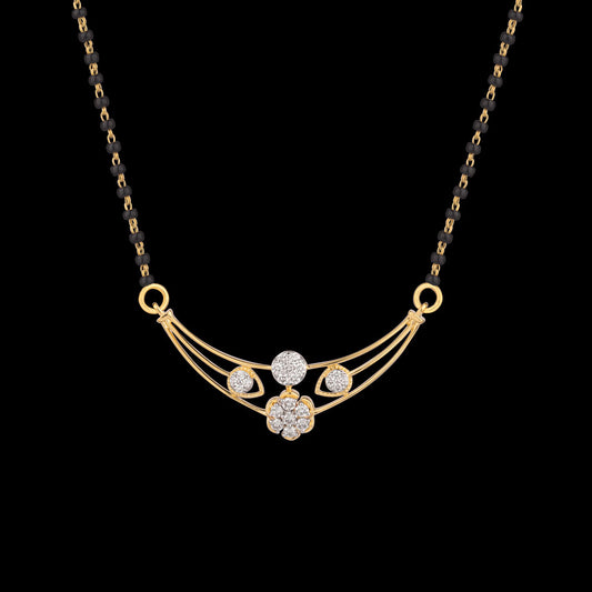 18K Yellow Gold Diamond Tanmaniya - 0.4ct VS-SI-GH