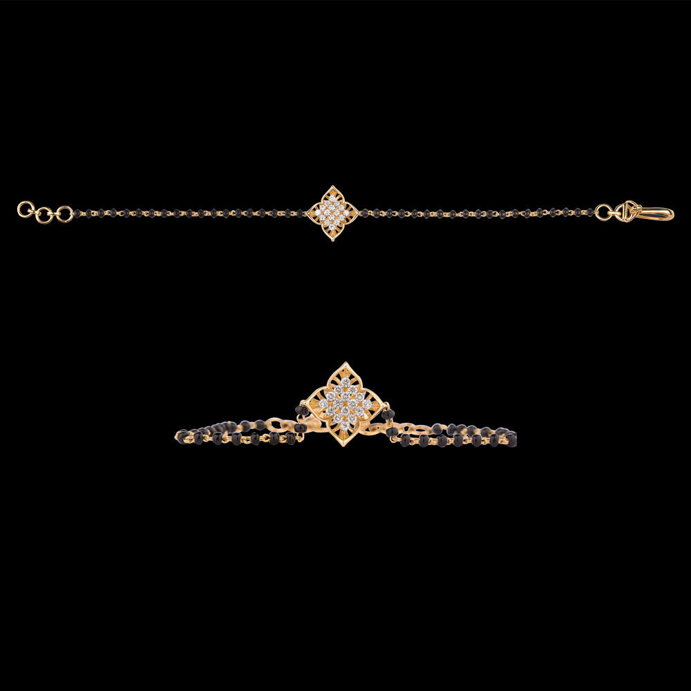 14K Yellow Gold Diamond Jewellery - 0.286ct VS-GH with Colour Stones