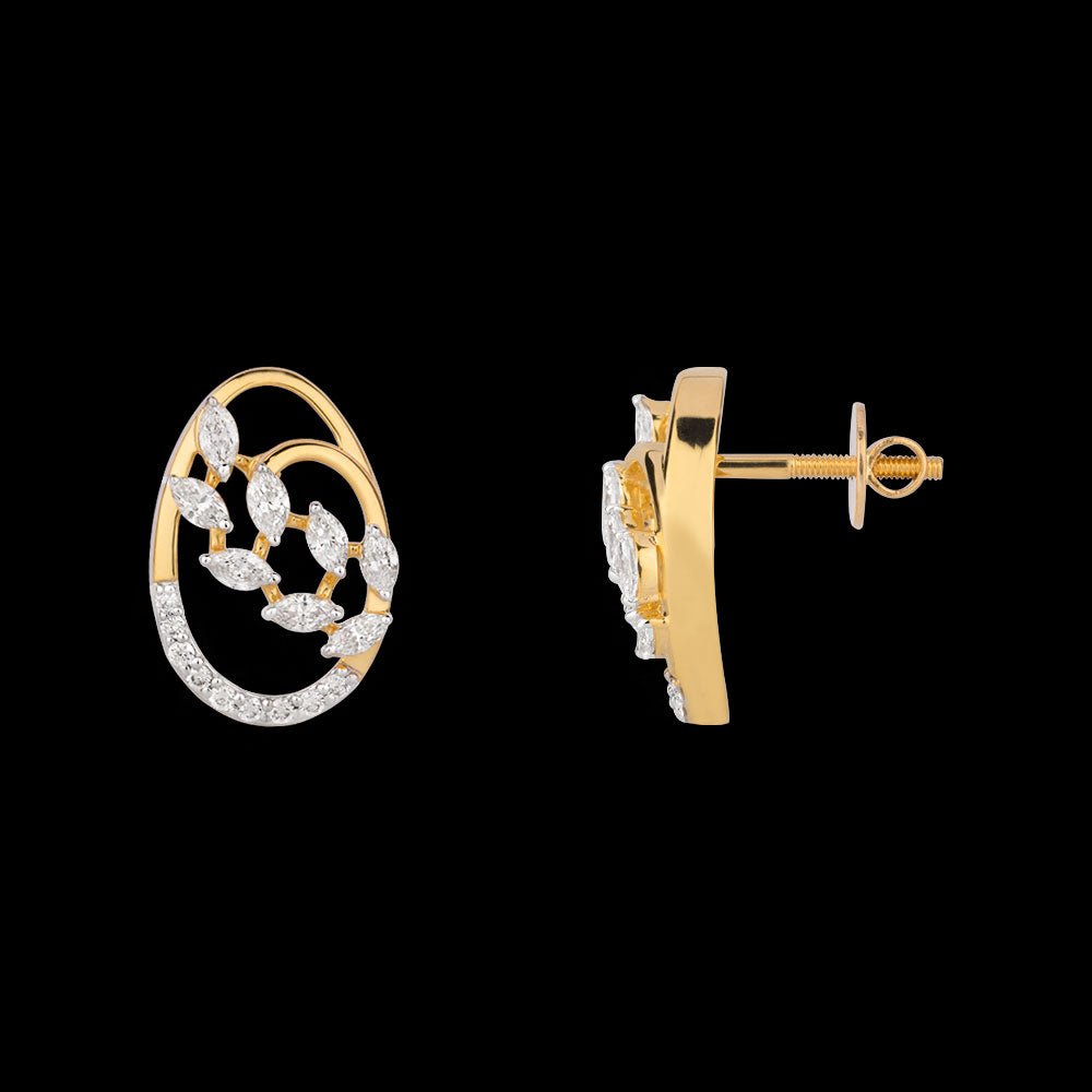 18K Yellow Gold Diamond Jewellery - 0.779ct VVS-VS-HI