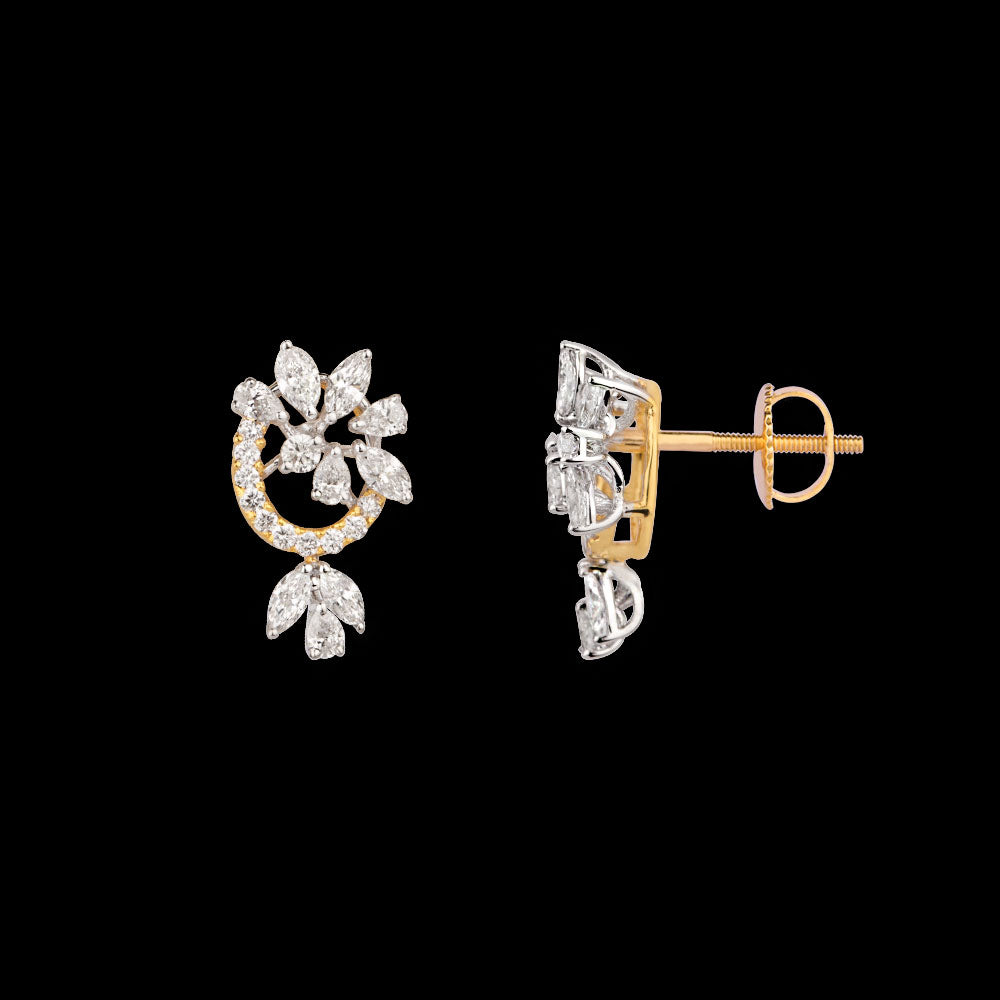 18K Yellow Gold Diamond Jewellery - 0.715ct VVS-EF