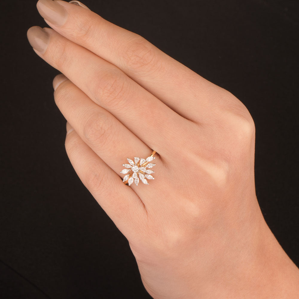 18K Yellow Gold Diamond Jewellery - 0.47ct VVS-EF