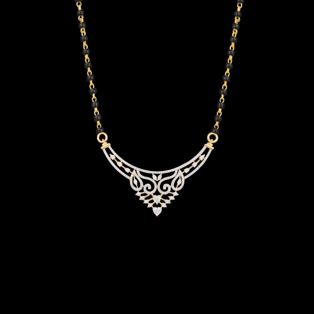 18K Yellow Gold Diamond Tanmaniya - 1.197ct VVS-GH