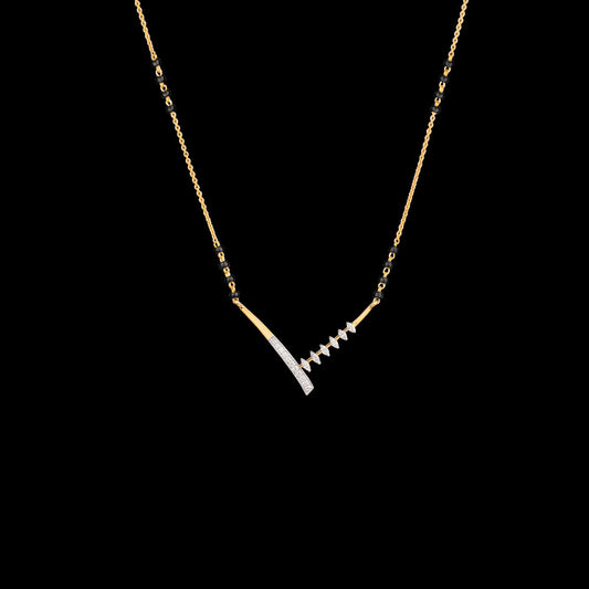 18K Yellow Gold Diamond Tanmaniya - 0.2ct VVS-EF with Colour Stones