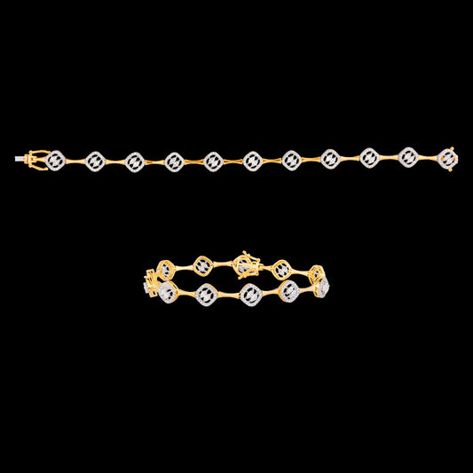 18K Rose Gold Diamond Bracelet - 1.719ct VVS-EF