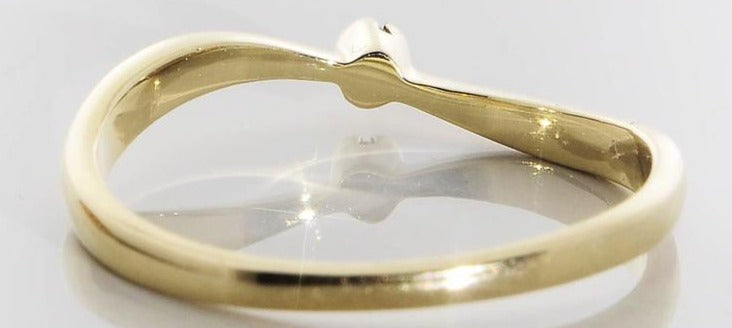 0.06 CT  925 Sterling Silver Round Cut Diamond Solitaire Anniversary Ring