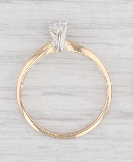 1 CT Marquise Cut Diamond 925 Sterling Silver Women Engagement Solitaire Ring