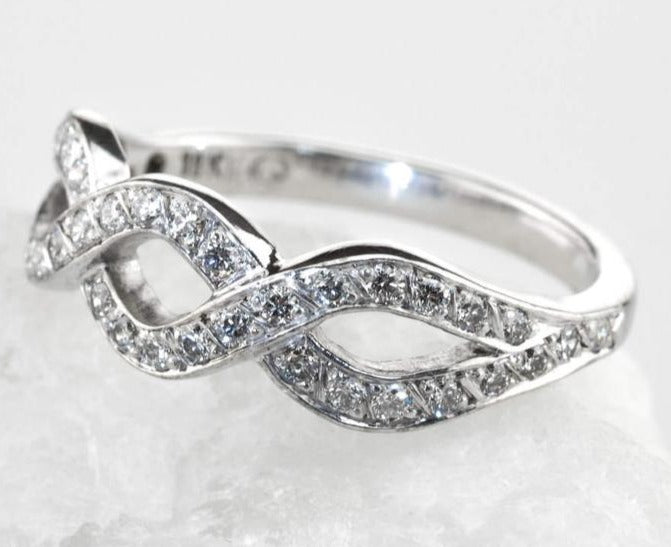 0.10 CT 925 Sterling Silver Round Cut Diamond Women Engagement Ring