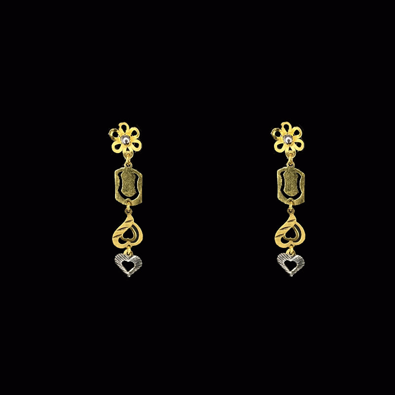 Bold Light Weight Loop Earrings - South India Jewels