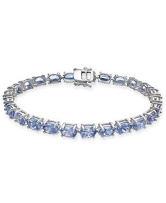 Tanzanite and diamond 2025 tennis bracelet