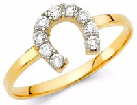 0.33 CT Round Cut Diamond 14K Yellow Gold Over 925 Sterling Silver Women Promise Ring