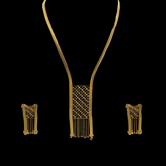 Rectangle Stone Cut Design Neckwear