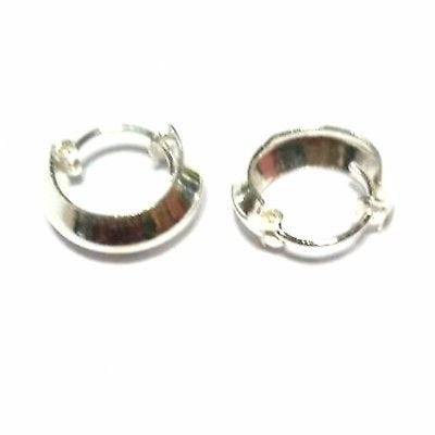 atjewels .925 Sterling Silver Hoop Earrings For Girl's and Women's For MOTHER'S DAY SPECIAL OFFER - atjewels.in