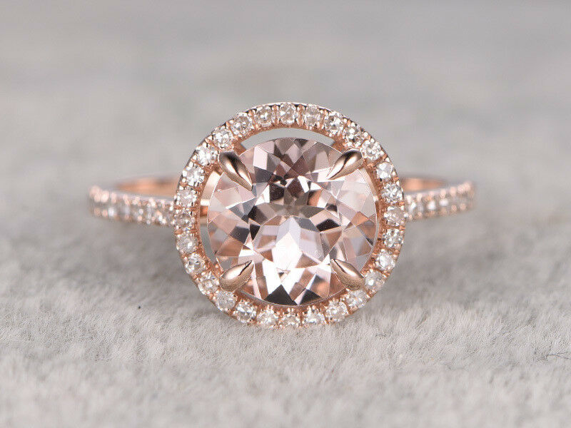 Pear Shaped Pink Morganite Engagement Ring Set Art Deco Moissanite Diamond  Curve Wedding Band Art Deco Rose Gold Anniversary Bridal Set - Etsy