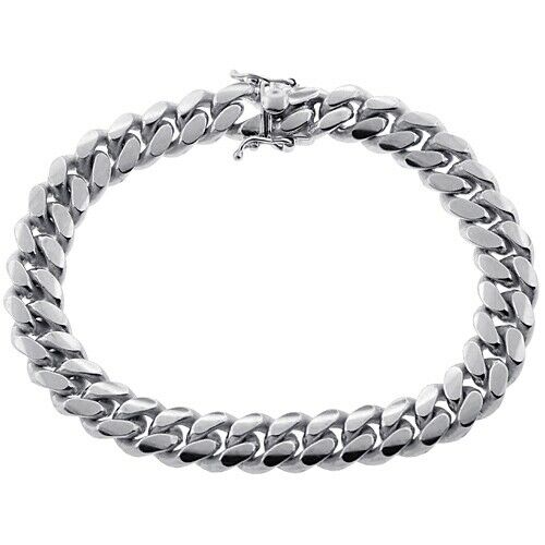 925 Solid Sterling Silver Bracelet Woven Men Size 7.5 8 8.5 9 9.5 10 10.5  Gift | eBay