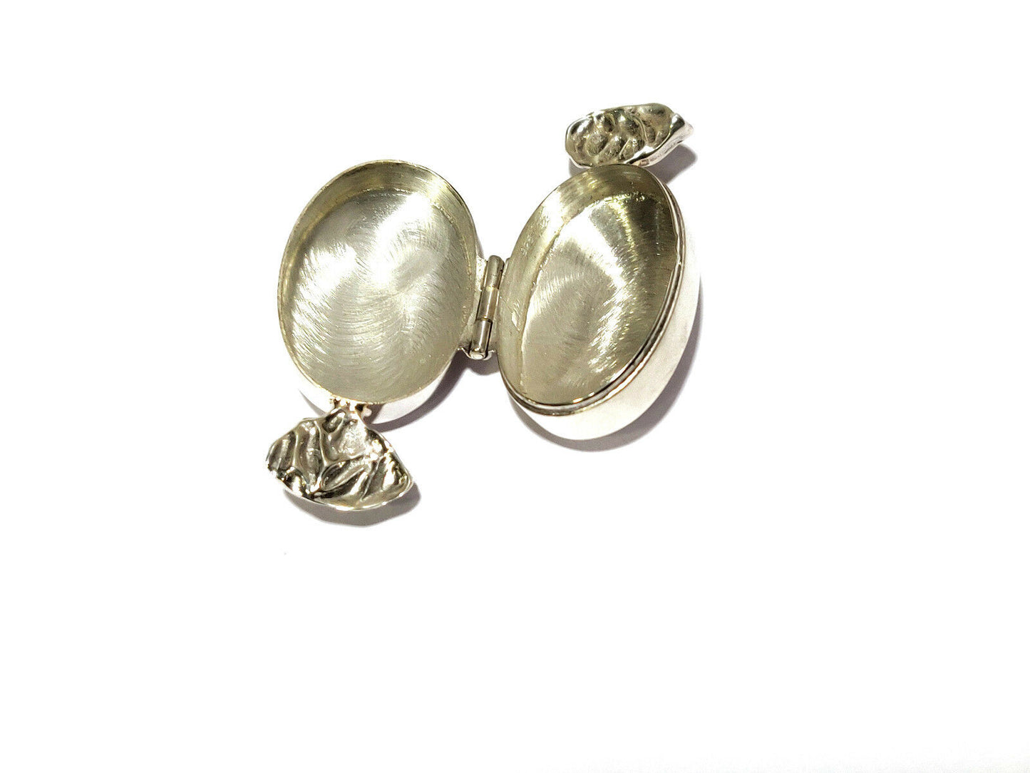 925 Sterling Silver Vintage Antique Chocolate Open box - atjewels.in