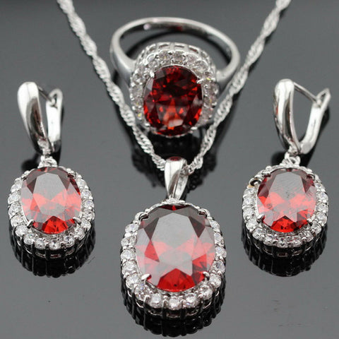 Rotation round earrings ring necklace set – JewerlyDad