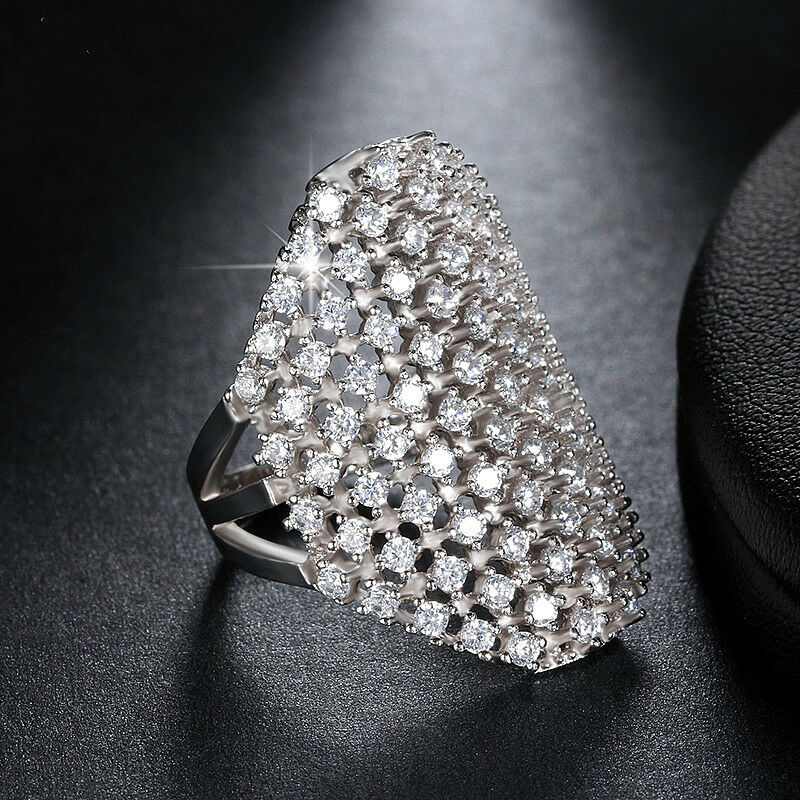 2 CT Round Cut Diamond 14k Solid White Gold Over Filigree Engagement Womens Ring - atjewels.in