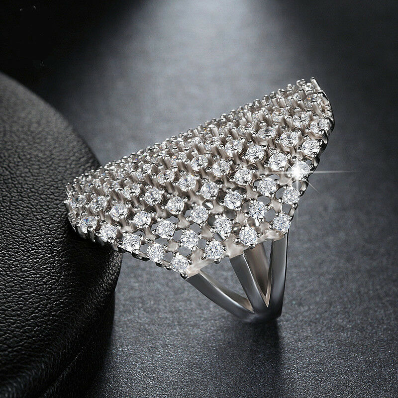 2 CT Round Cut Diamond 14k Solid White Gold Over Filigree Engagement Womens Ring - atjewels.in