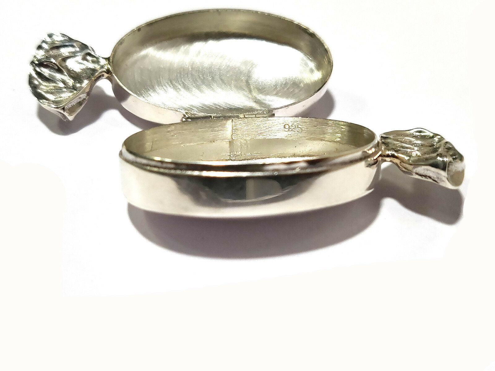 925 Sterling Silver Vintage Antique Chocolate Open box - atjewels.in