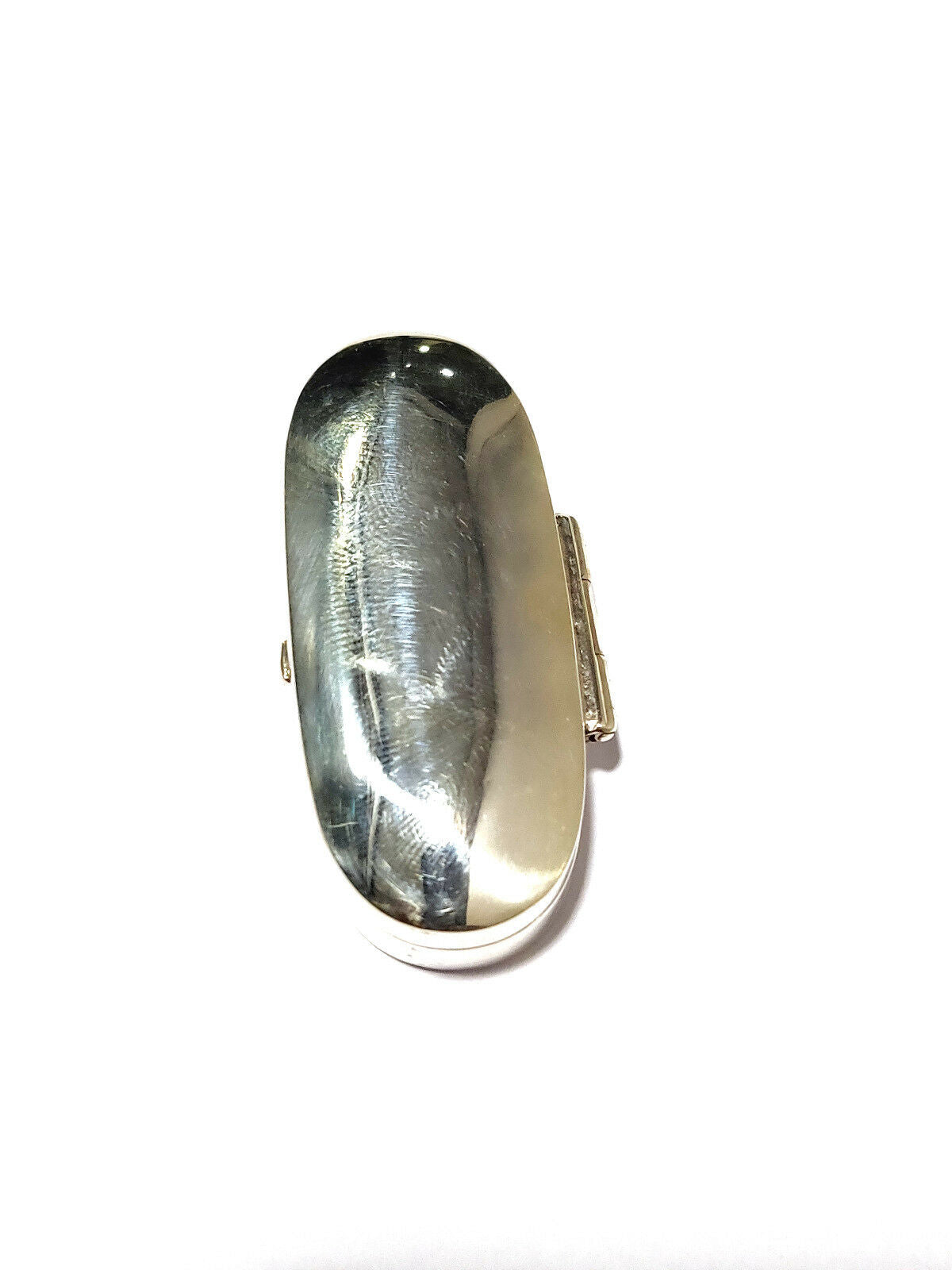 Antique Vintage Style 925 Hallmarked Sterling Silver Hinged  Box - atjewels.in