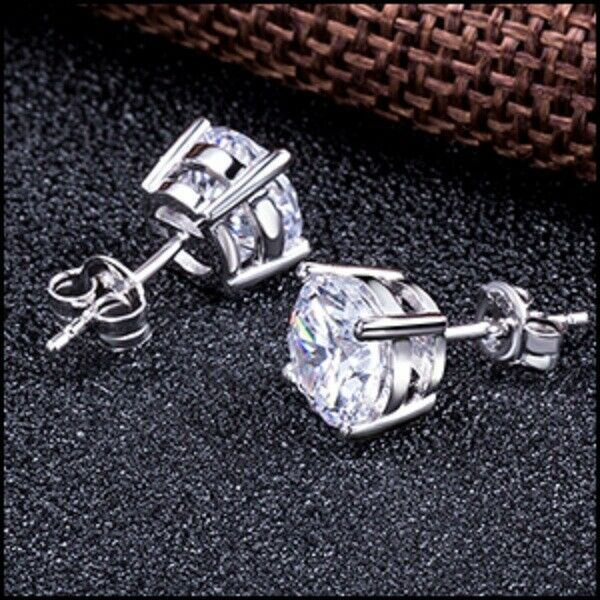 1/6 CT. T.W. Mined White Diamond 5.6mm Stud Earrings - JCPenney