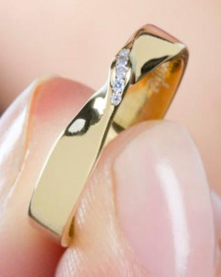 Yellow Gold Diamond Ring for Women – Welcome to Rani Alankar