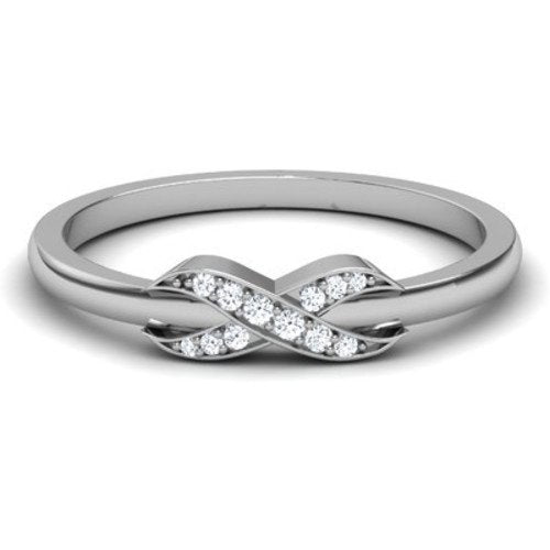 ALOR Grey Cable Infinity Ring with 18kt Gold & Diamonds – Luxury Designer &  Fine Jewelry - ALOR