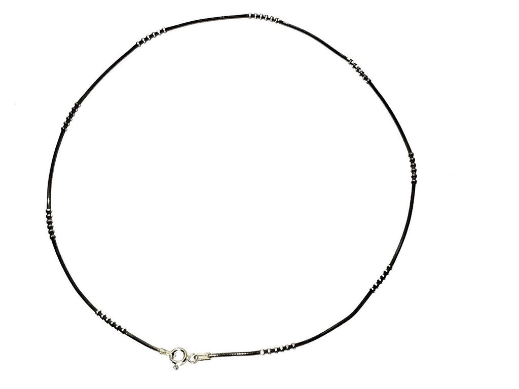 ATJewels 14k Two-Tone Gold Over 925 Sterling Silver Snake Chain 16" Unisex Necklace - atjewels.in