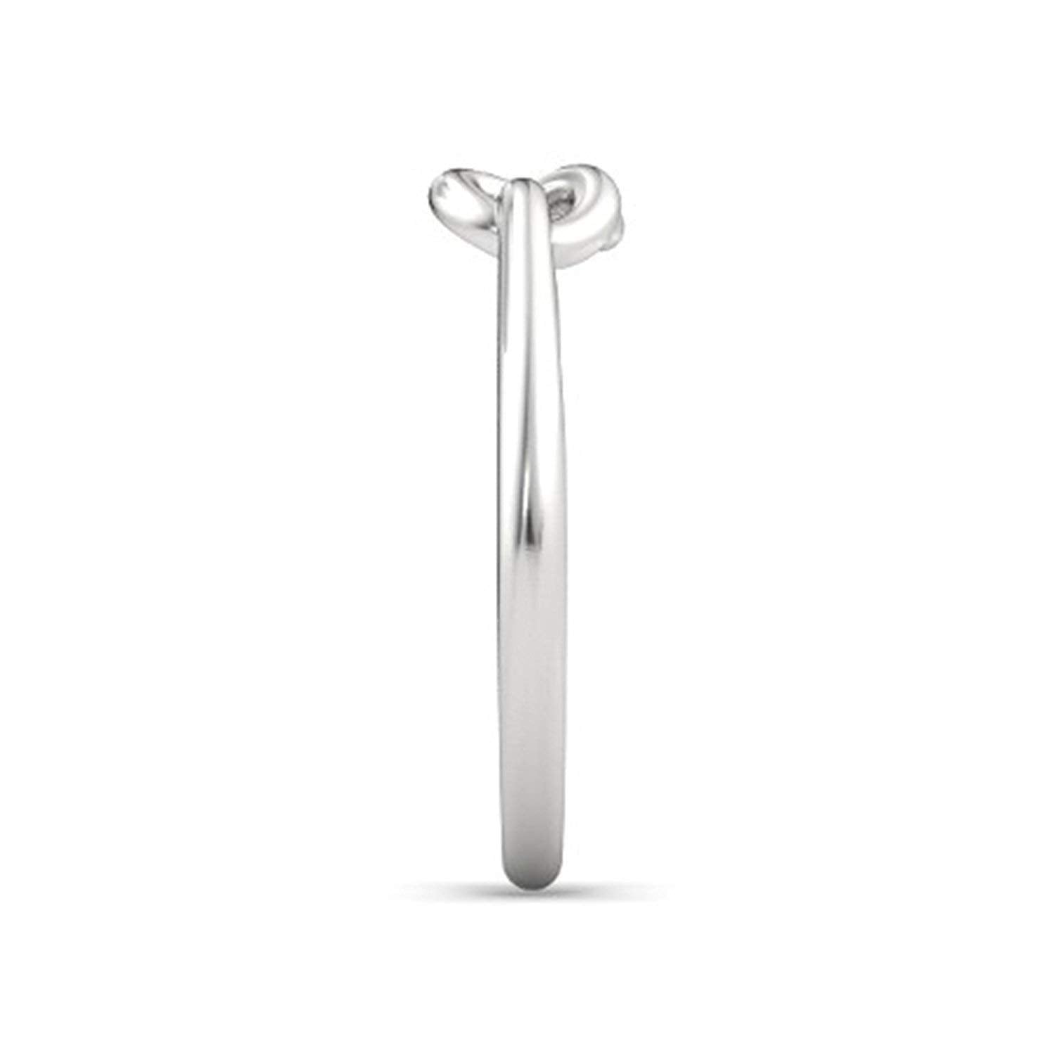 atjewels 925 Sterling Silver Infinity Wedding Band Ring For Women's and Girl's - atjewels.in