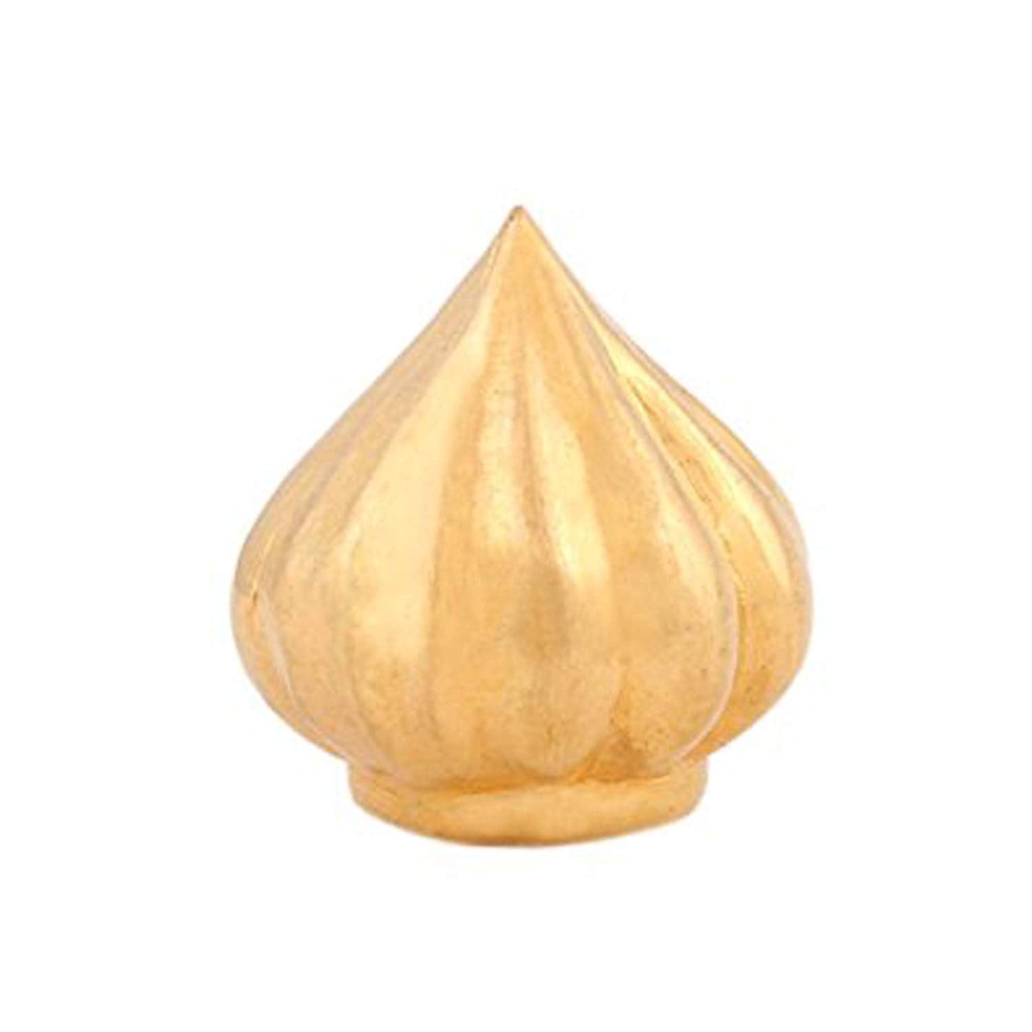 atjewels 14k Yellow Gold Over .925 Sterling Silver Modak For Ganapati Special Offer For Ganesh Chaturthi MOTHER'S DAY SPECIAL OFFER - atjewels.in