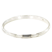 atjewels .925 Sterling Silver 8"L Bangle Bracelet For Men's And Boys For MOTHER'S DAY SPECIAL OFFER - atjewels.in