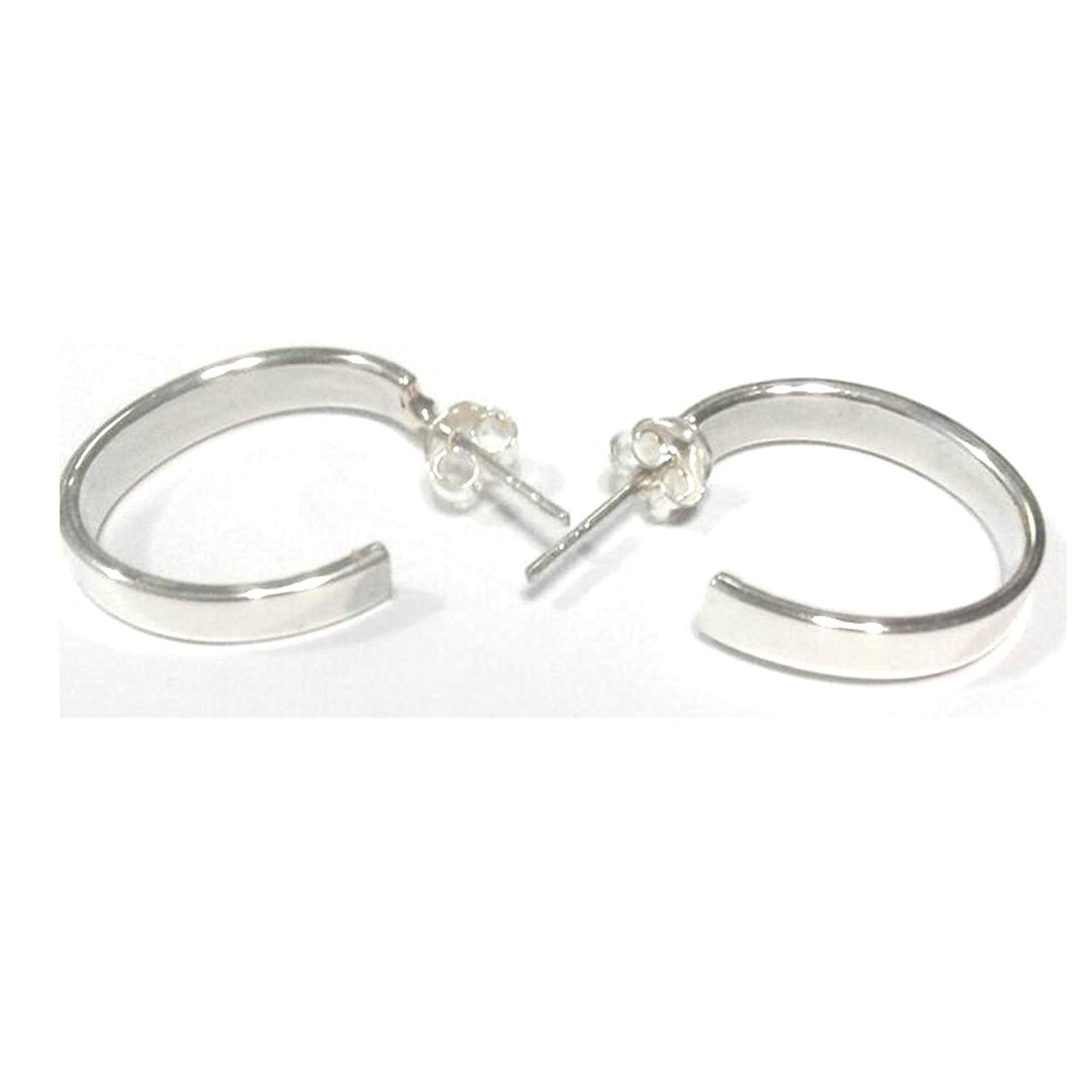 atjewels .925 Sterling Silver Hoop Earrings For Girl's and Women's For MOTHER'S DAY SPECIAL OFFER - atjewels.in